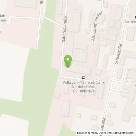 Standortübersicht der Tankstelle Volksbank Raiffeisenbank Nordoberpfalz eG - Geschäftsbereich Ware in 95652 Waldsassen