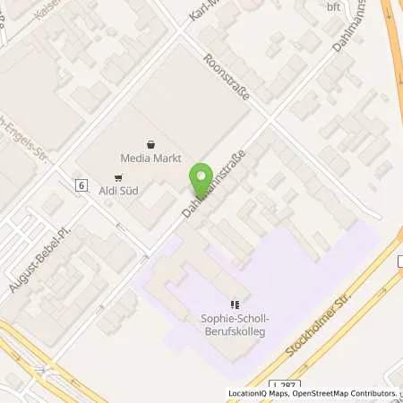 Standortübersicht der Tankstelle FluS Handelsgesellschaft mbH in 47169 Duisburg