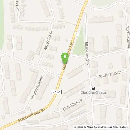 Standortübersicht der Tankstelle Shell Wuppertal Staubenthaler Str. 27 in 42369 Wuppertal