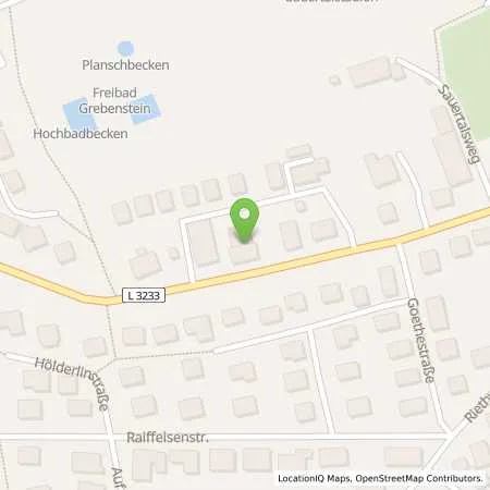 Standortübersicht der Tankstelle Walther-Tankstelle Grebenstein in 34393 Grebenstein