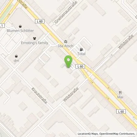 Standortübersicht der Tankstelle KHG Tankstelle Duisburg in 47057 Duisburg