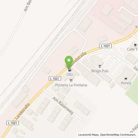 Standortübersicht der Tankstelle OIL! Tankstelle Gerstungen in 99834 Gerstungen