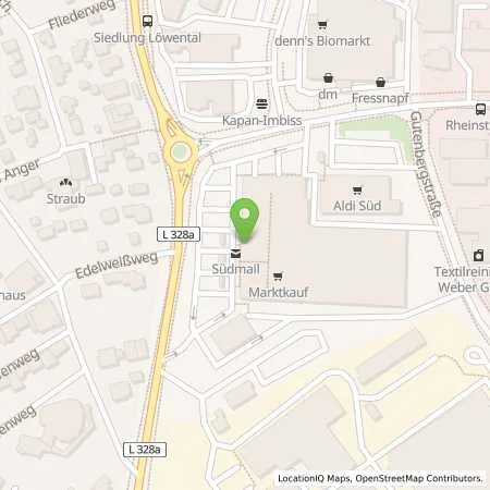 Standortübersicht der Tankstelle Tankstelle am Marktkauf in 88046 Friedrichshafen