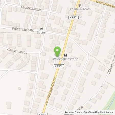 Standortübersicht der Tankstelle Shell Stuttgart Feuerbacher-Tal-Str. 64 in 70469 Stuttgart