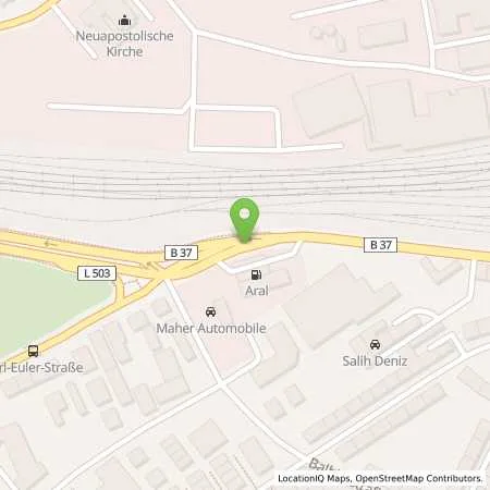 Standortübersicht der Tankstelle Aral Tankstelle in 67663 Kaiserslautern