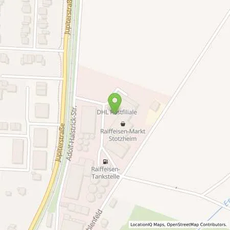Standortübersicht der Tankstelle Raiffeisen Rhein-Ahr-Eifel Handelsgesellschaft mbH in 53881 Euskirchen (Stotzheim)