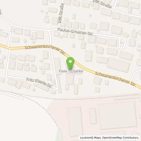 Standortübersicht der Tankstelle Nadolny GmbH in 94491 Hengersberg