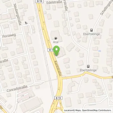 Standortübersicht der Tankstelle TotalEnergies Wuerzburg in 97074 Wuerzburg