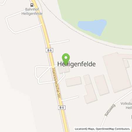 Standortübersicht der Benzin-Super-Diesel Tankstelle: Raiffeisen-Warengenossenschaft Niedersachsen Mitte eG in 28857, Syke-Heiligenfelde