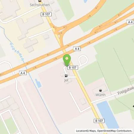 Standortübersicht der Tankstelle JET CHEMNITZ CHEMNITZTALSTR. 197 in 09114 CHEMNITZ