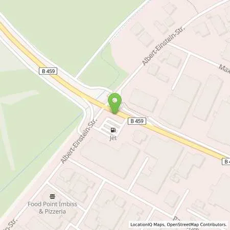 Standortübersicht der Tankstelle JET ROEDERMARK ALBERT-EINSTEIN-STR. 28 in 63322 ROEDERMARK