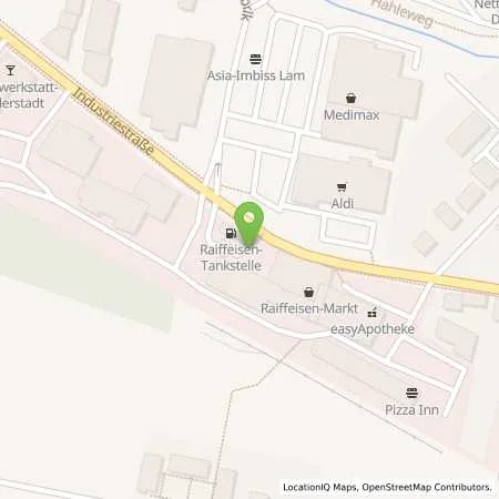 Standortübersicht der Tankstelle VR-Bank in Südniedersachsen eG in 37115 Duderstadt