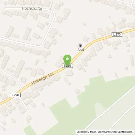 Standortübersicht der Tankstelle Aral Tankstelle in 66292 Riegelsberg
