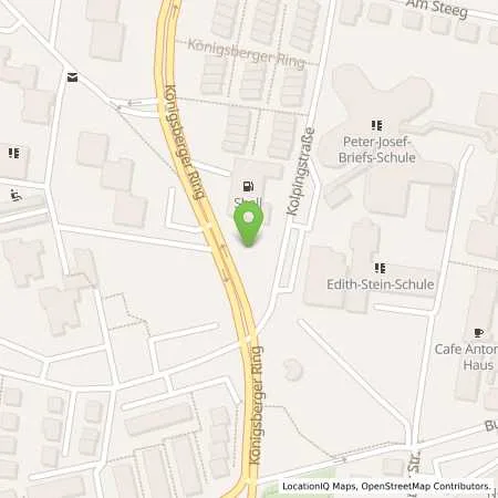 Standortübersicht der Tankstelle Shell Hochheim Koenigsberger Ring 7 in 65239 Hochheim