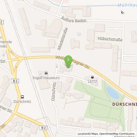 Standortübersicht der Benzin-Super-Diesel Tankstelle: Raimund WWS Bth in 95444, Bayreuth