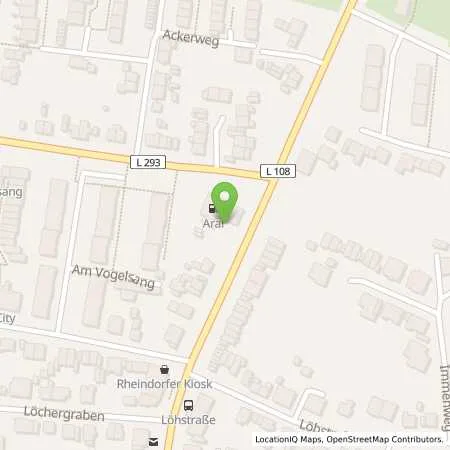 Standortübersicht der Tankstelle Aral Tankstelle in 51371 Leverkusen