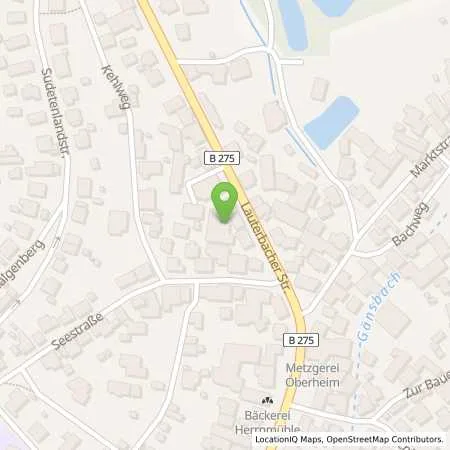 Standortübersicht der Tankstelle Shell Gedern Lauterbacher Str. 40 in 63688 Gedern