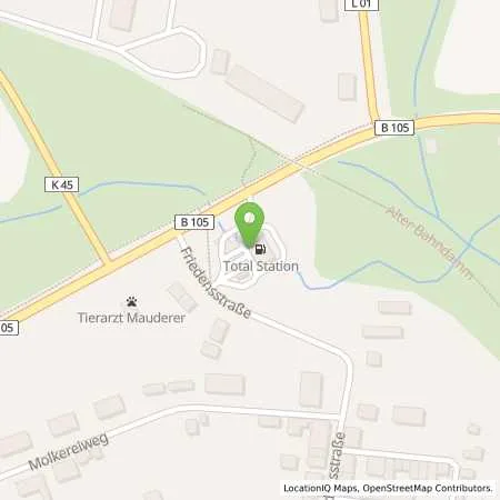 Standortübersicht der Tankstelle TotalEnergies Dassow in 23942 Dassow