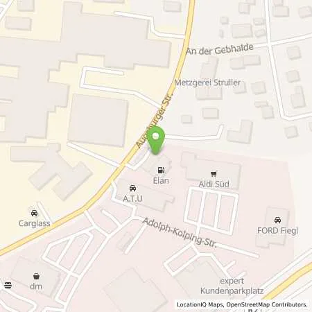 Standortübersicht der Tankstelle T Weissenburg in 91781 Weissenburg