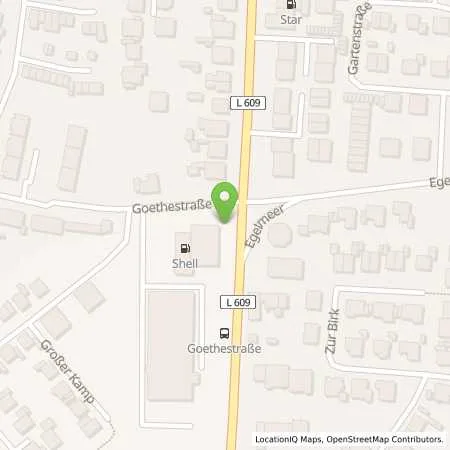 Standortübersicht der Tankstelle Shell Waltrop Leveringhäuser Str. 134 in 45731 Waltrop