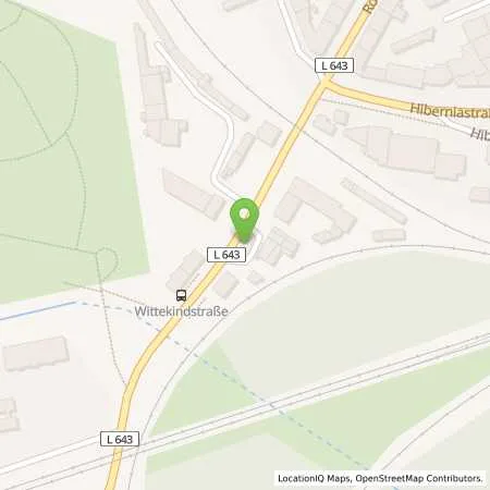 Standortübersicht der Tankstelle BFT-Service Center Lipinski in 45879 Gelsenkirchen