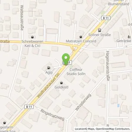 Standortübersicht der Tankstelle ENI in 81479 Muenchen