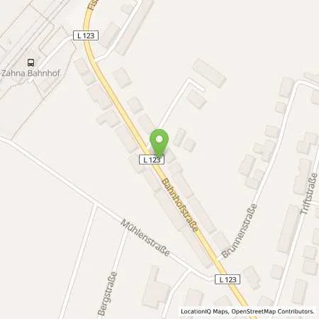 Standortübersicht der Tankstelle Tank- und Baumarkt Zahna in 06895 Zahna