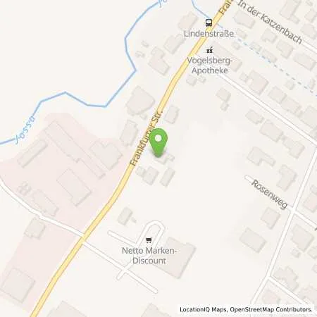 Standortübersicht der Tankstelle Esso Tankstelle in 36154 HOSENFELD