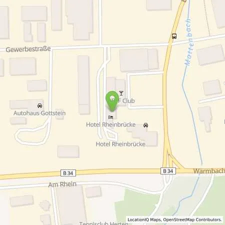 Standortübersicht der Tankstelle MOWAG / Tankpool24 in 79618 Rheinfelden (Herten)