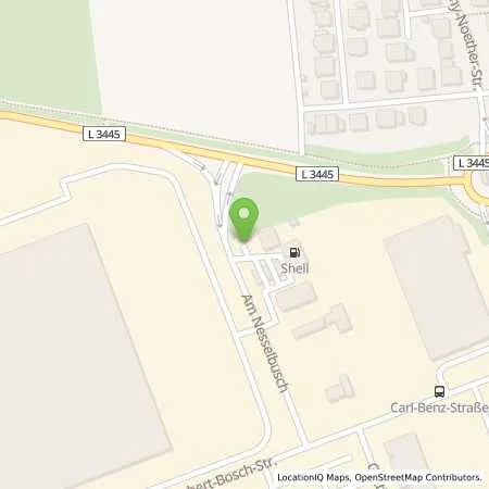 Standortübersicht der Tankstelle Shell Langenselbold Am Nesselbusch 2 in 63505 Langenselbold