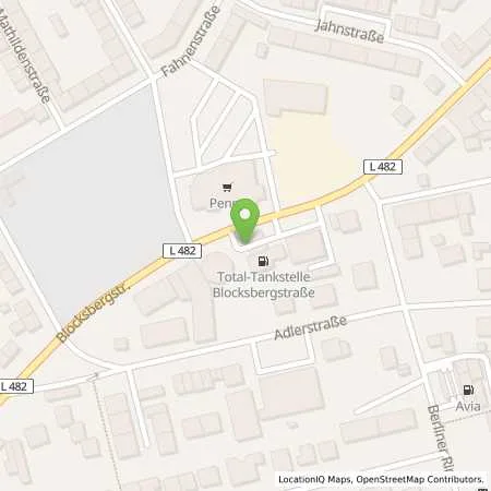 Standortübersicht der Tankstelle TotalEnergies Pirmasens in 66955 Pirmasens