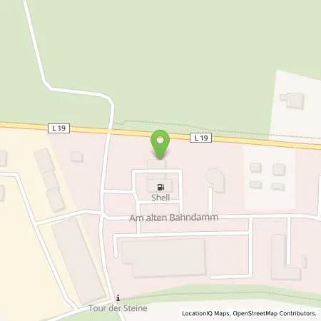 Standortübersicht der Tankstelle Shell Bad Suelze Am Alten Bahndamm 2 in 18334 Bad Suelze
