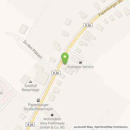 Standortübersicht der Tankstelle AVIA Tankstelle in 26810 Westoverledingen