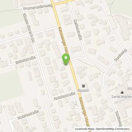 Standortübersicht der Tankstelle NUERNBERG - KATZWANGER HAUPTSTR. 79 in 90453 Nuernberg