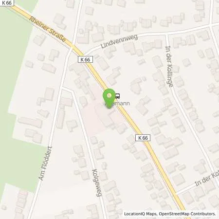 Standortübersicht der Tankstelle Tankcenter Rheine-Mesum in 48432 Rheine (Mesum)