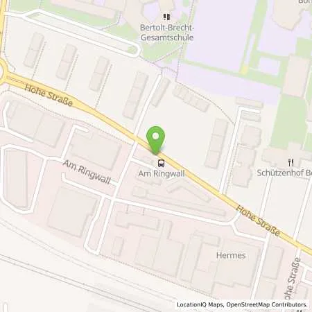 Standortübersicht der Tankstelle Shell Bonn Hohe Str. 71 in 53119 Bonn