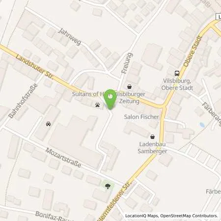 Standortübersicht der Tankstelle Aral Tankstelle in 84137 Vilsbiburg