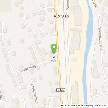 Standortübersicht der Tankstelle AVIA Oberndorf in 78727 Oberndorf