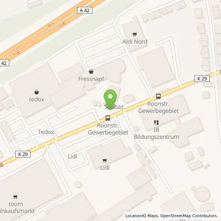 Standortübersicht der Tankstelle FLuS Handelsgesellschaft mbH in 44629 Herne