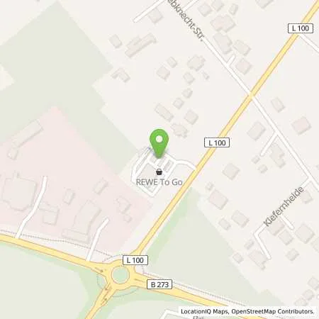 Standortübersicht der Tankstelle Aral Tankstelle in 16348 Wandlitz