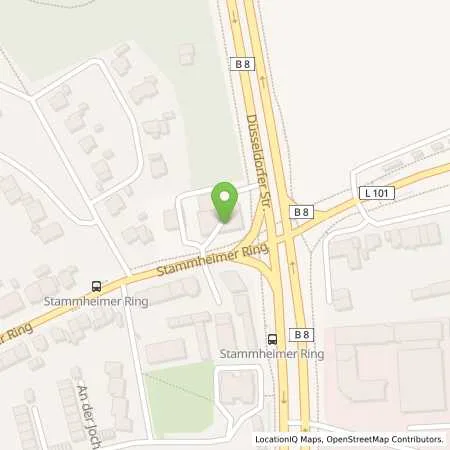 Standortübersicht der Tankstelle Aral Tankstelle in 51061 Köln