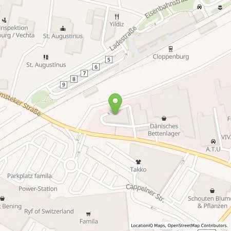 Standortübersicht der Tankstelle GS agri eG in 49661 Cloppenburg