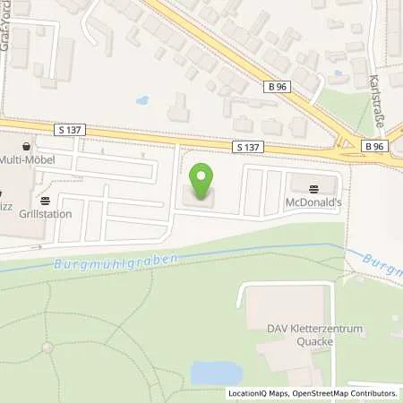 Standortübersicht der Tankstelle Supermarkt ZITTAU in 02763 ZITTAU