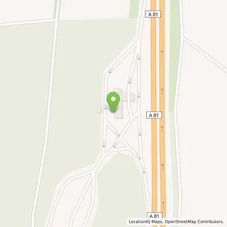 Standortübersicht der Tankstelle Shell Gruensfeld A81 Ob Der Tauber West in 97947 Gruensfeld
