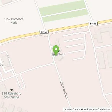 Standortübersicht der Tankstelle Sprit Point in 63667 Nidda