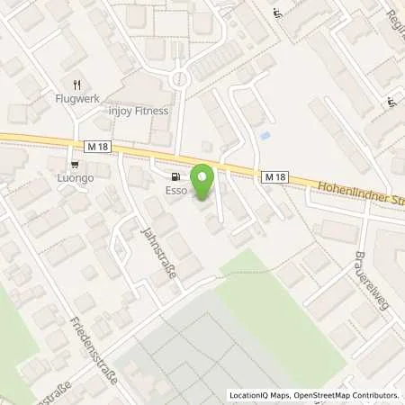 Standortübersicht der Tankstelle Esso Tankstelle in 85622 FELDKIRCHEN