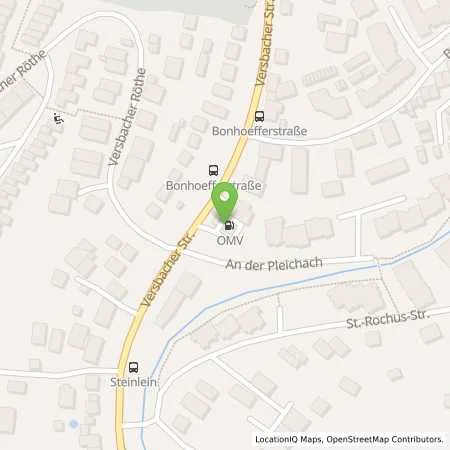 Standortübersicht der Tankstelle Würzburg Versbacher Strasse 106 in 97078 Würzburg