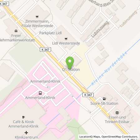 Standortübersicht der Benzin-Super-Diesel Tankstelle: Freie Tankstelle in 26655, Westerstede 