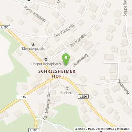 Standortübersicht der Tankstelle Ralf Neumeyer in 69259 Wilhelmsfeld