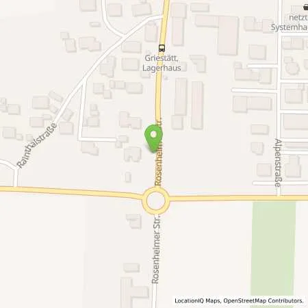 Standortübersicht der Tankstelle H. Maußen GmbH & Co. KG in 83556 Griesstätt